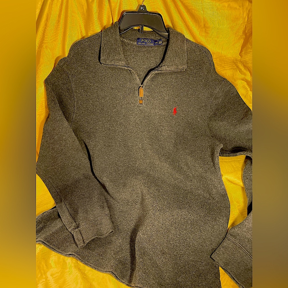 Ralph Lauren polo quarter zip pullover shirt